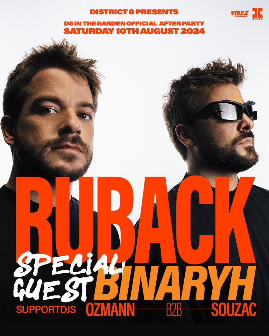 Dubdogz Presents Ruback + Special Guest Binaryh