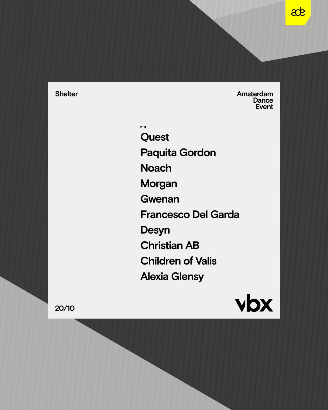 Vbx Ade - Shelter - 20.10