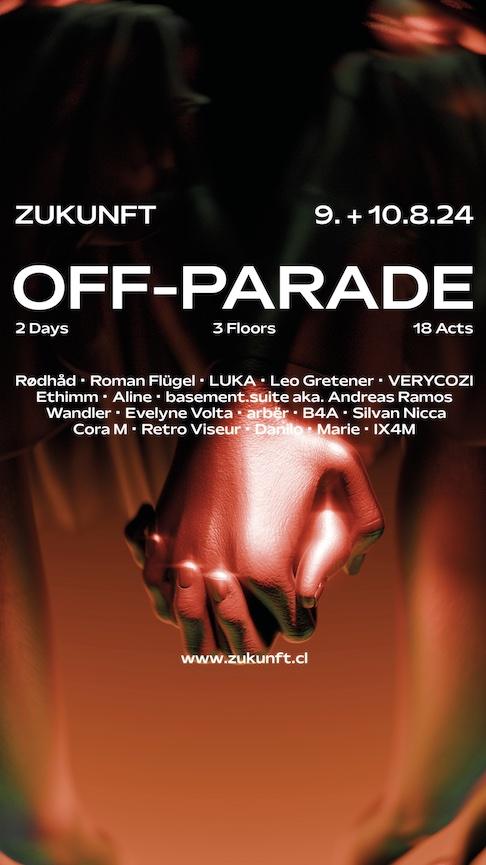 Off-Parade: Roman Flügel, Rødhåd, Luka, Ethimm Uvm