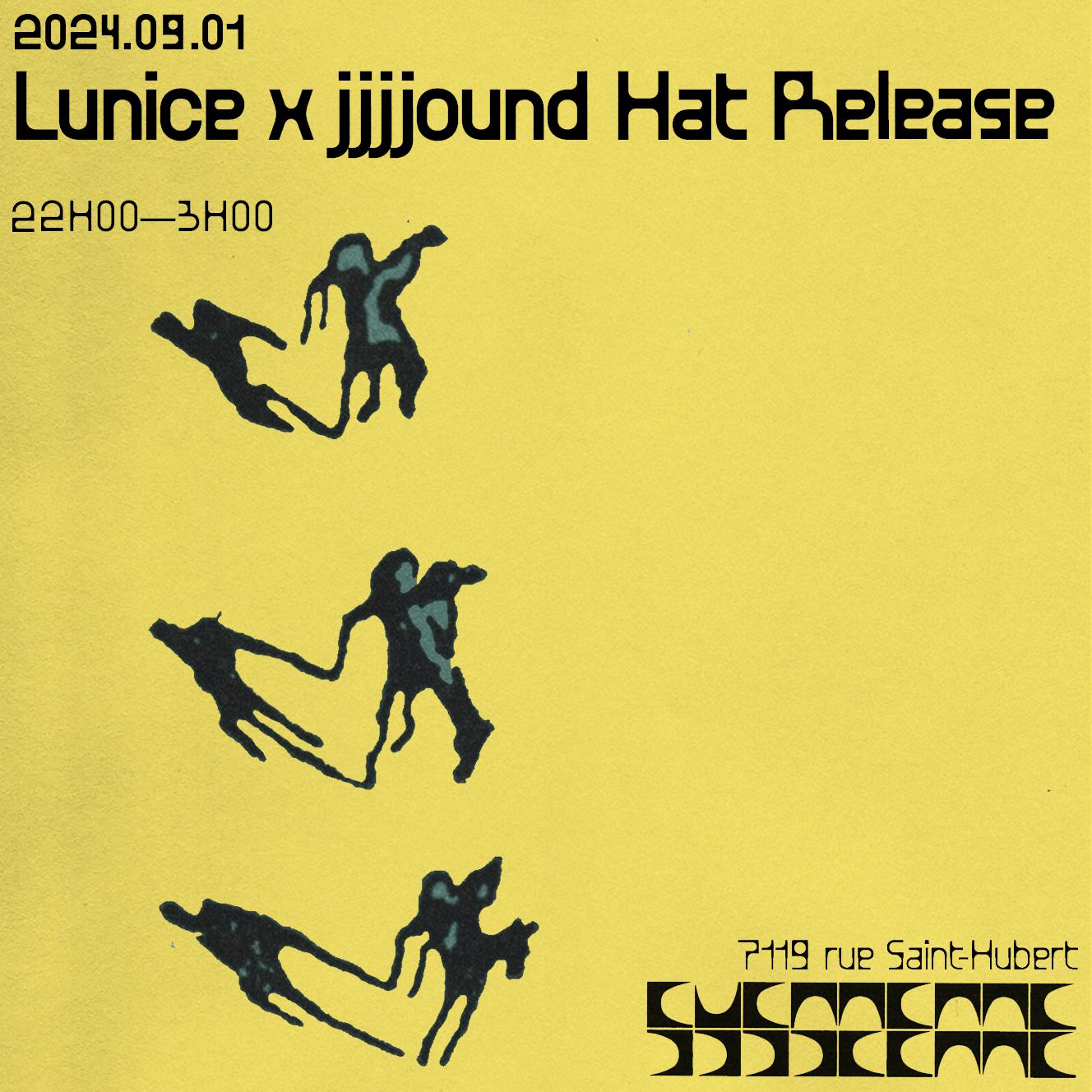 Lunice X Jjjjound Hat Release