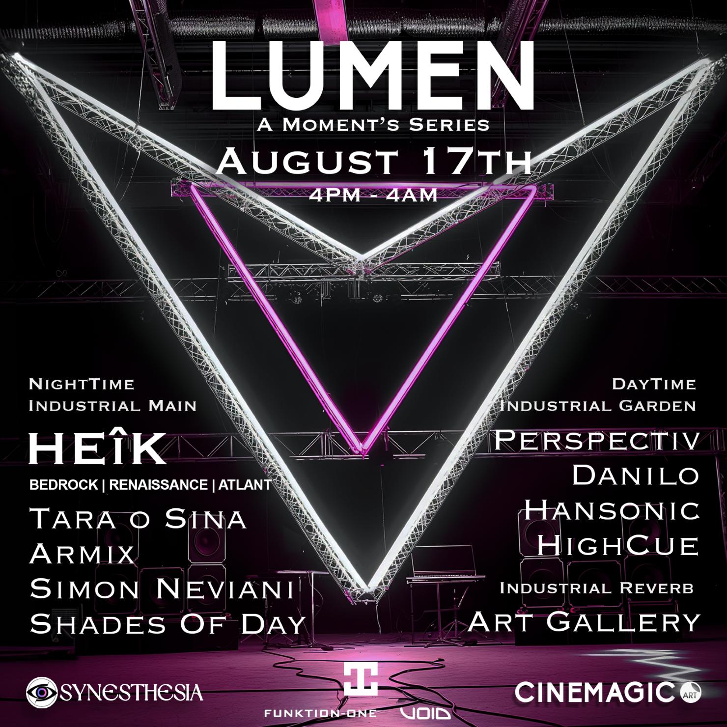 Lumen, A Moment'S Series - Cinemagic Art X Synesthesia