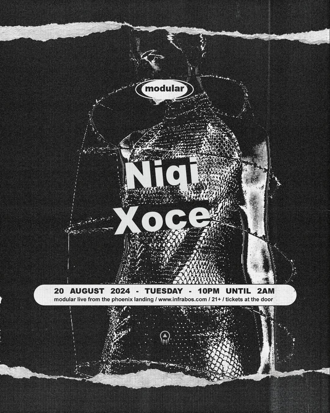 Modular Presents Niqi B2B Xoce