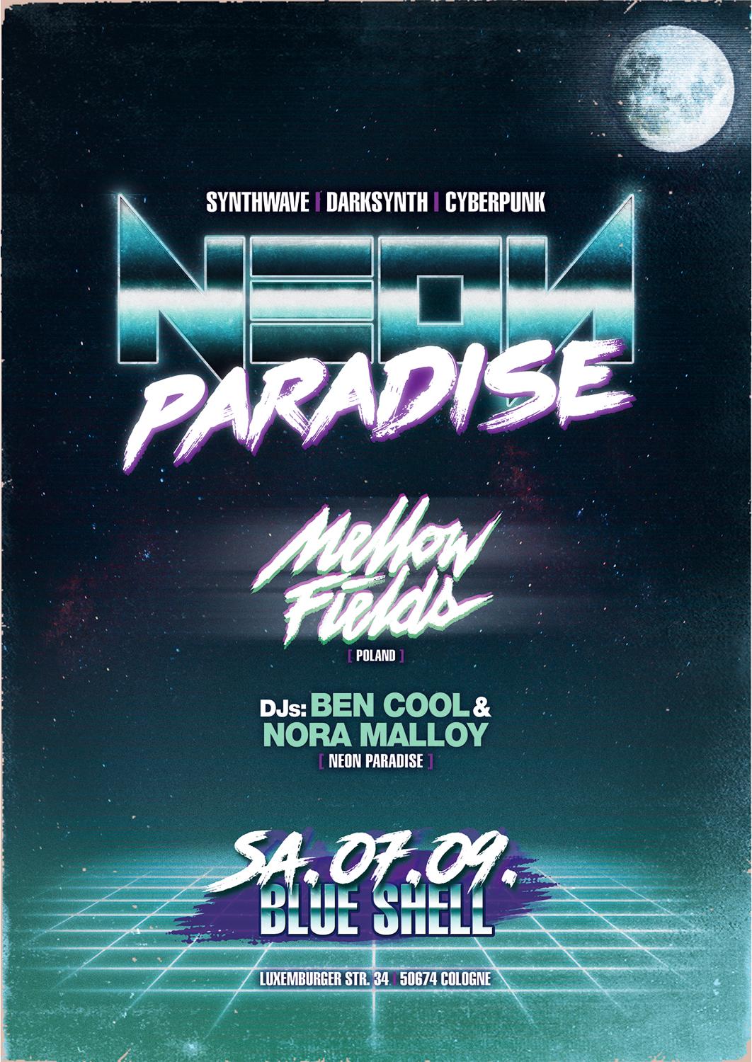 Neon Paradise X Mellow Fields