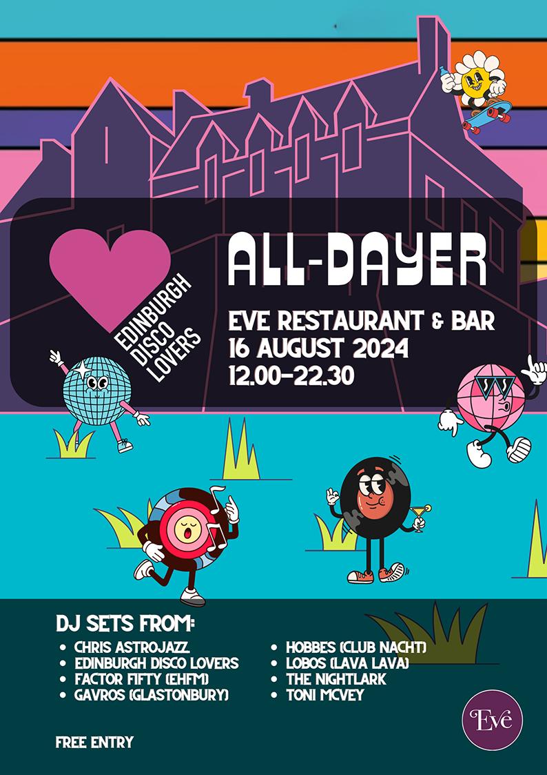 Edinburgh Disco Lovers All-Dayer