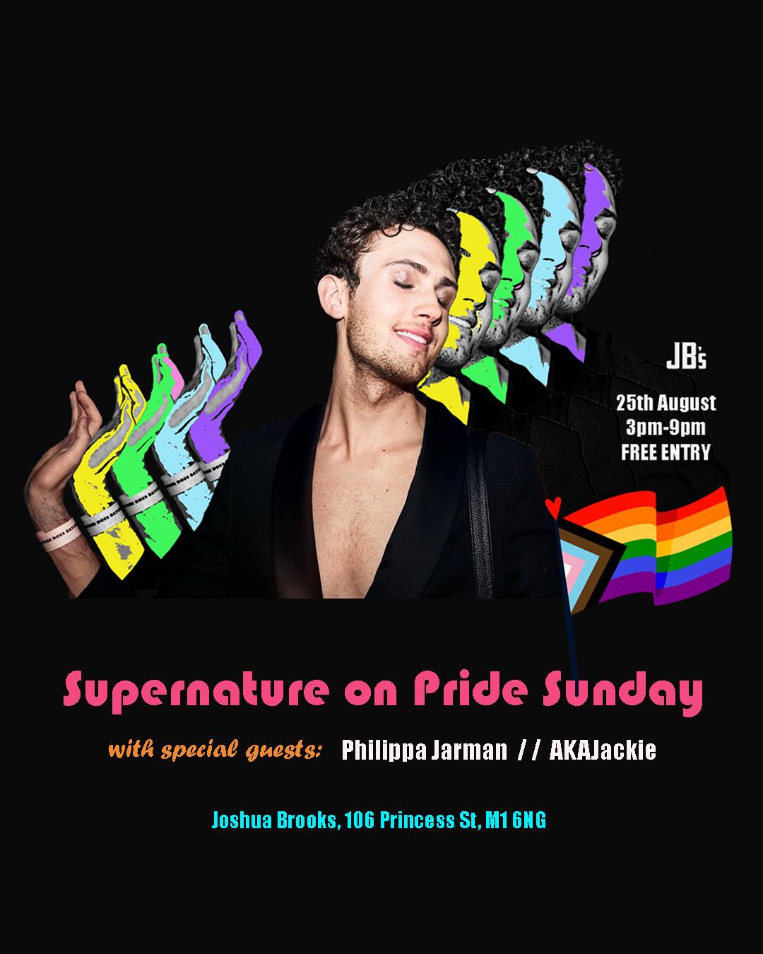 Supernature On Pride Sunday With Guests Philippa Jarman// Akajackie 