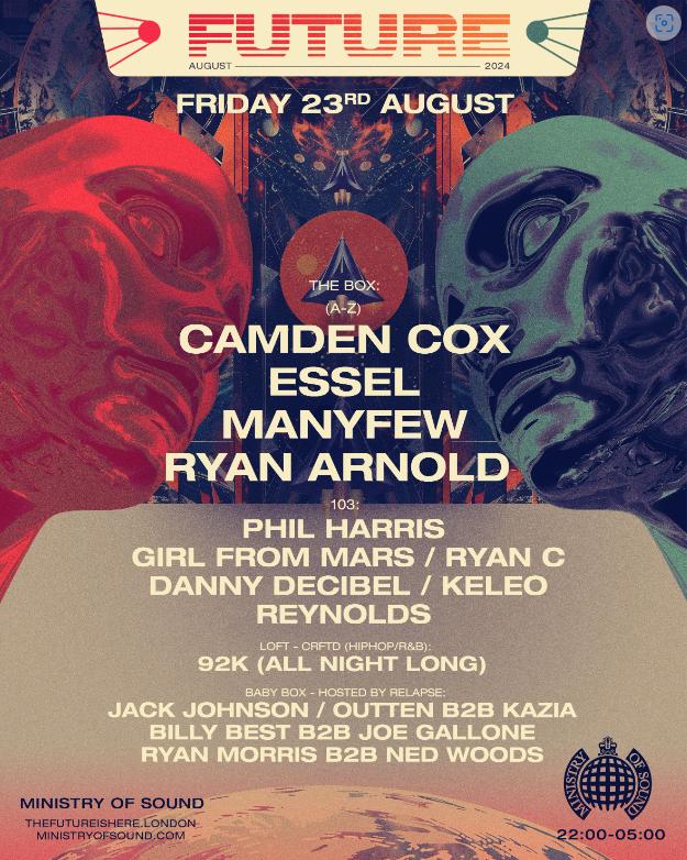 Future Presents Camden Cox, Essel, Manyfew