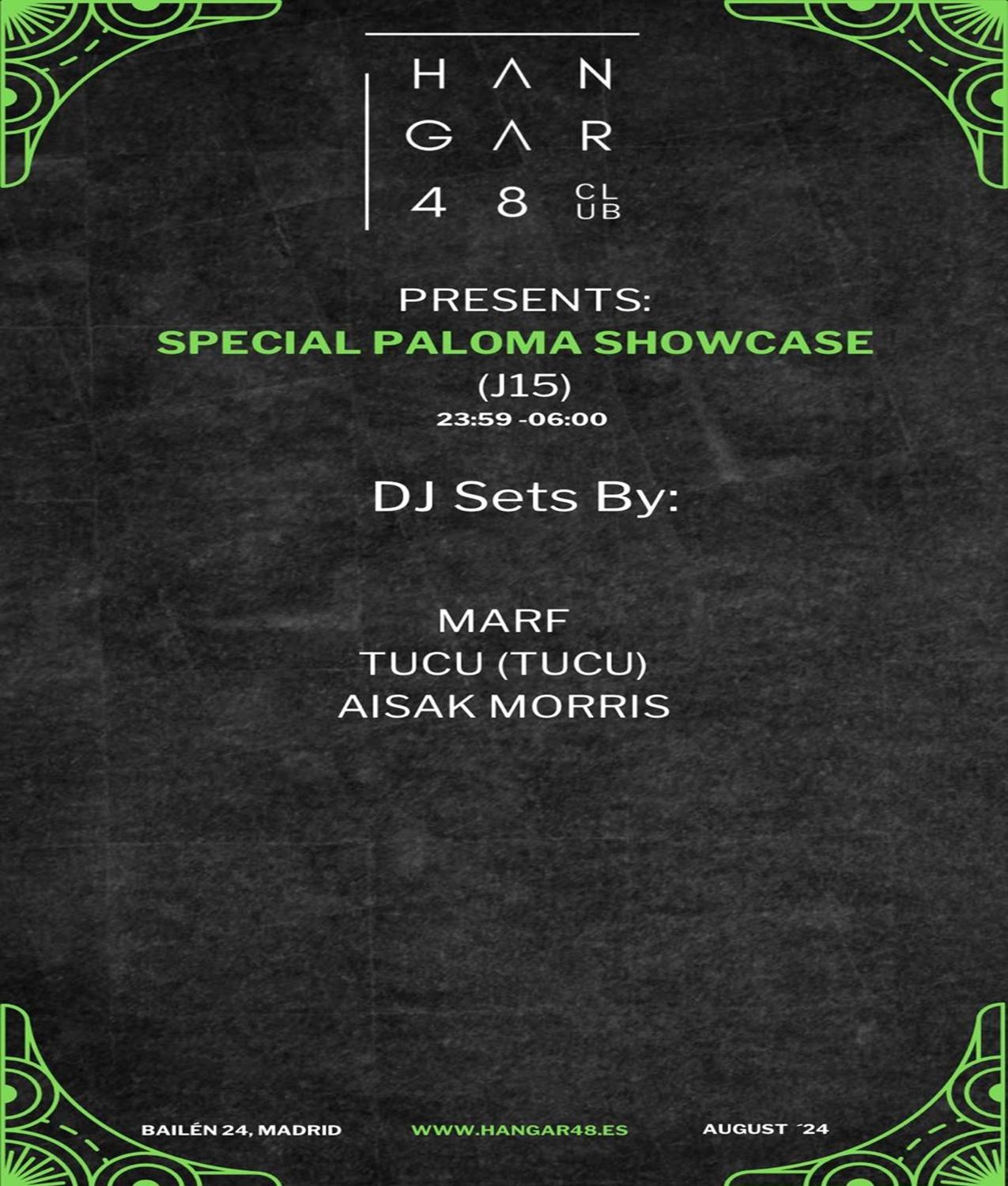 Special Paloma Showcase-Marf, Tucu (Tucu), Aisak Morris