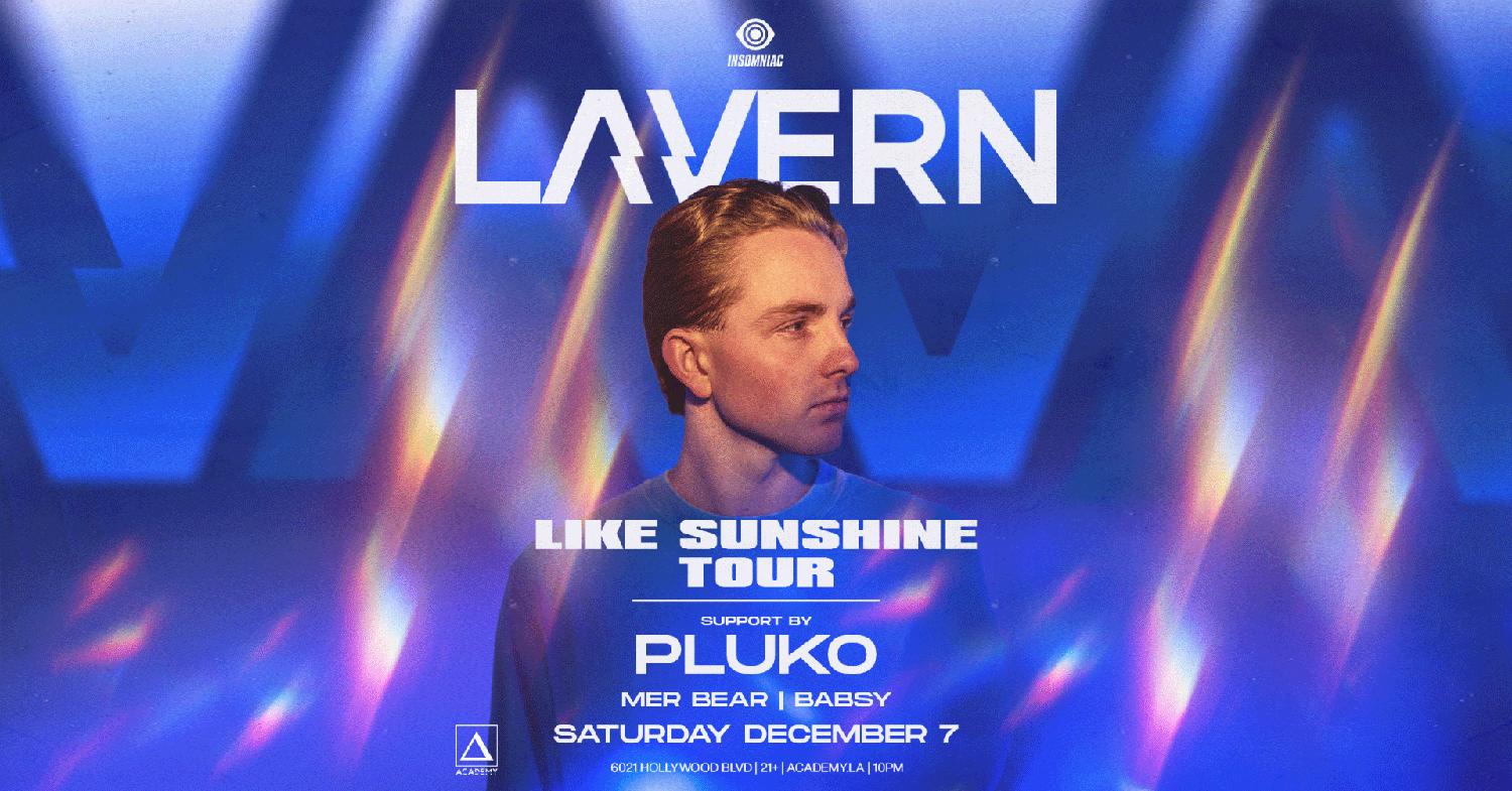 Lavern 'Like Sunshine Tour'