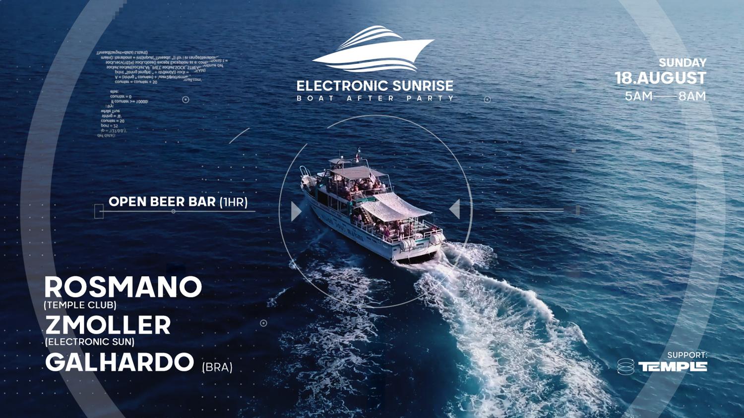 Electronic Sunrise Boat After Party