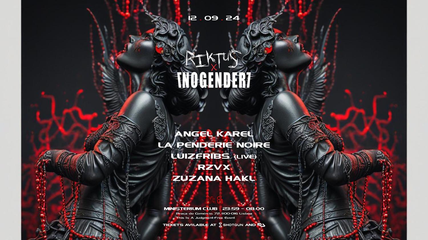 Riktus X Nogender With Angel Karel And La Penderie Noire, Luizfribs, Rzvx And Zuzana Hakl