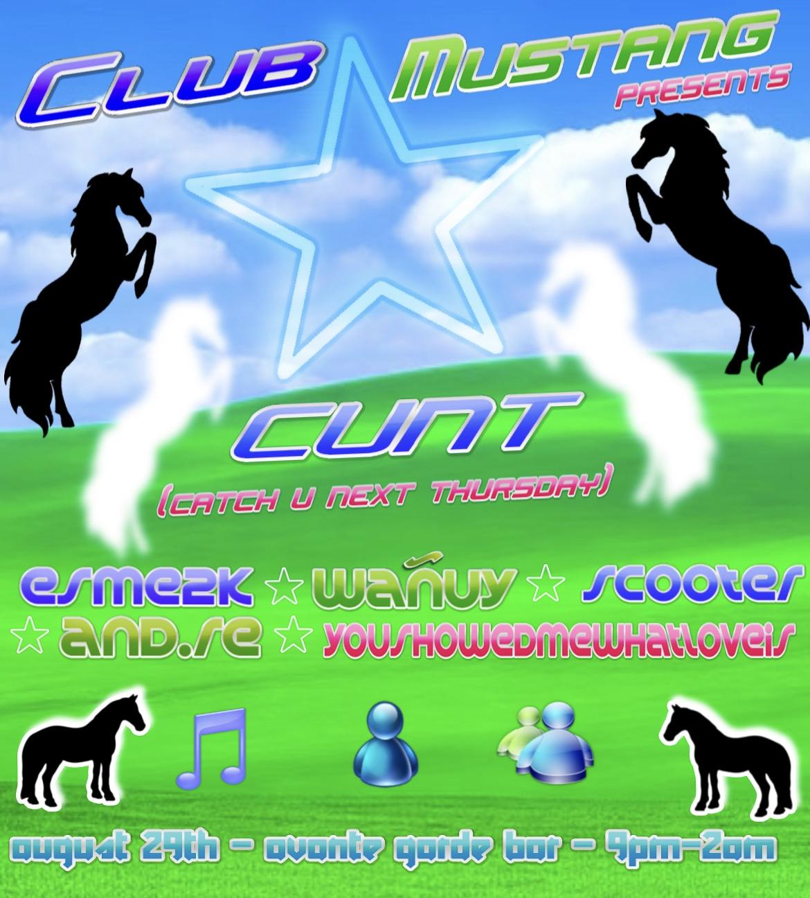 Club Mustang: Catch U Next Thursday