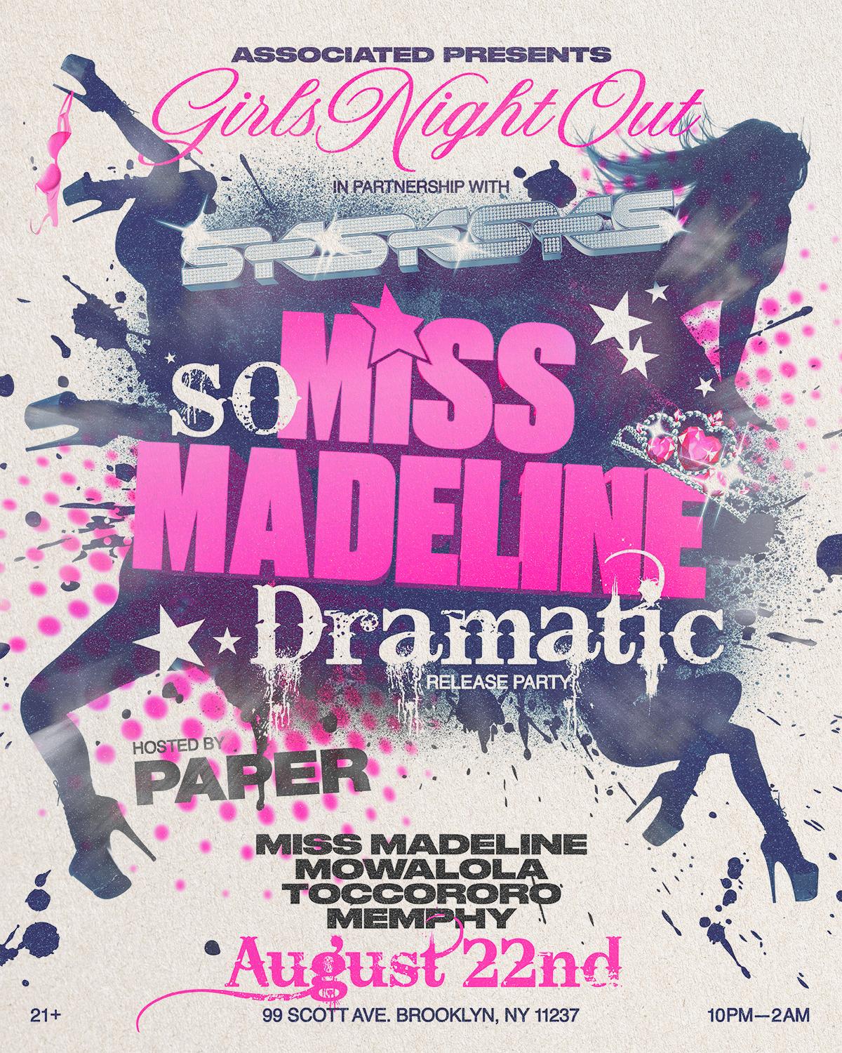 Girl'S Night Out: Miss Madeline 'So Dramatic' Release Party