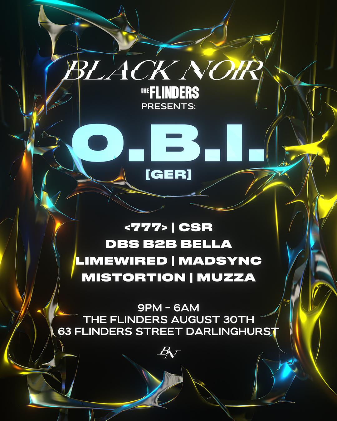 Black Noir Presents: O.B.I. [Ger]