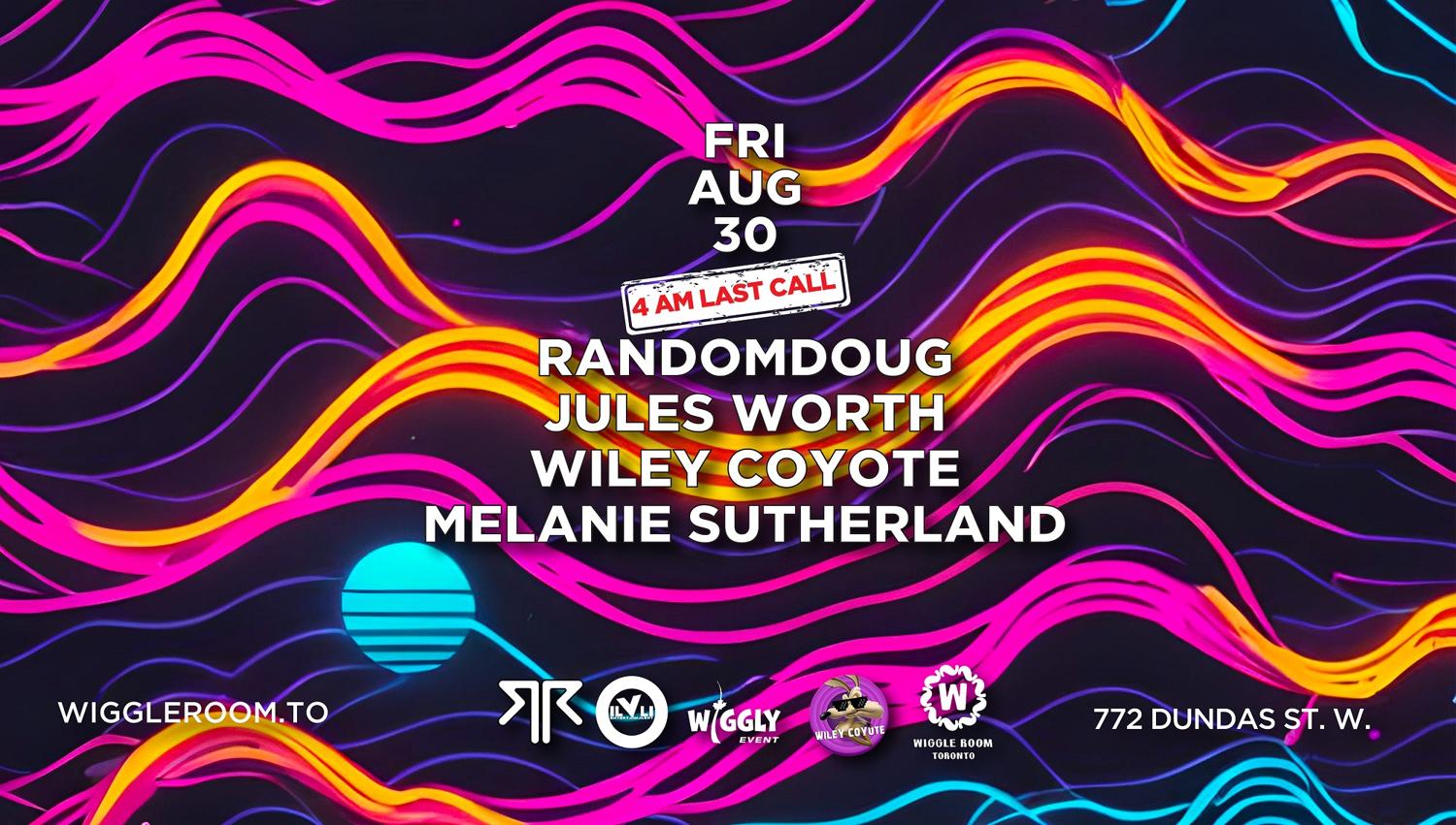 4Am Last Call - Randomdoug - Jules Worth - Free Entry B4 11:30Pm With Rsvp