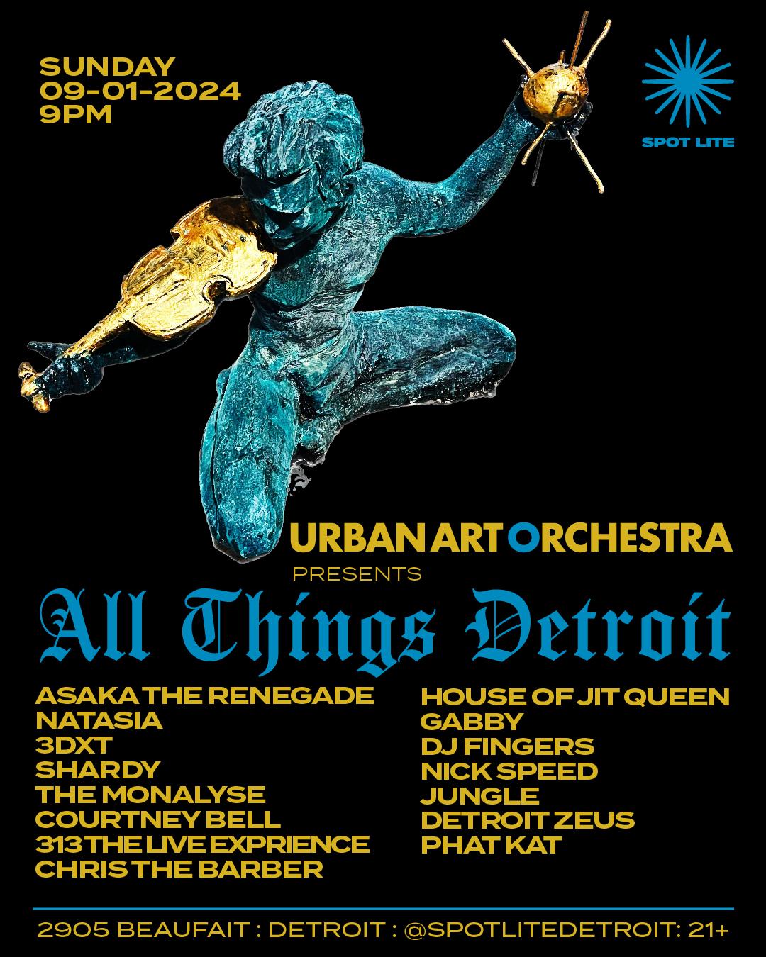 Urban Art Orchestra Presents: All Things Detroit