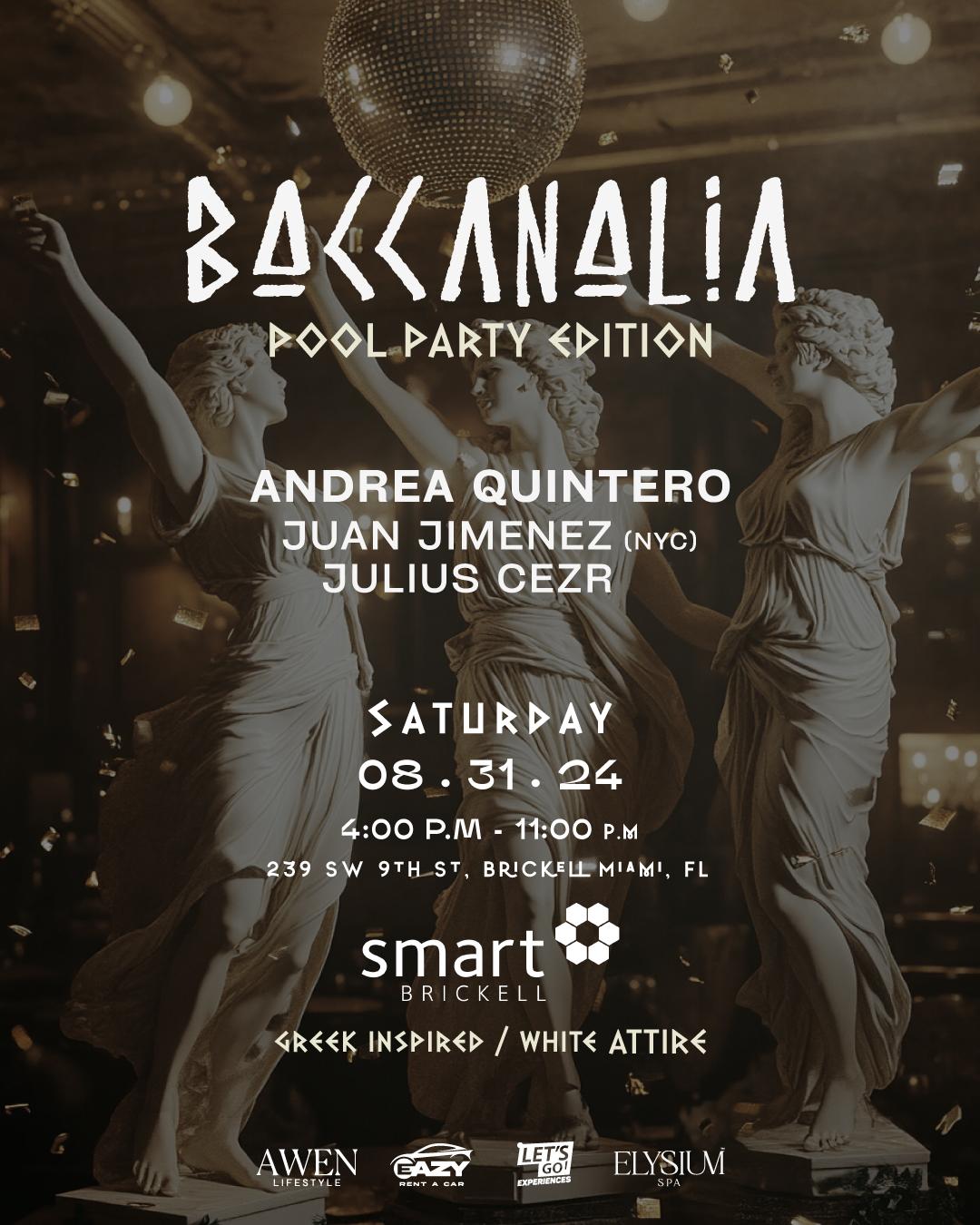 Baccanalia - Pool Party Edition