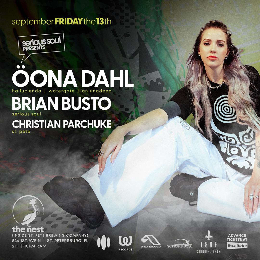 Oona Dahl (Hallucienda ~ Watergate ~ Anjunadeep) At The Nest, St. Pete