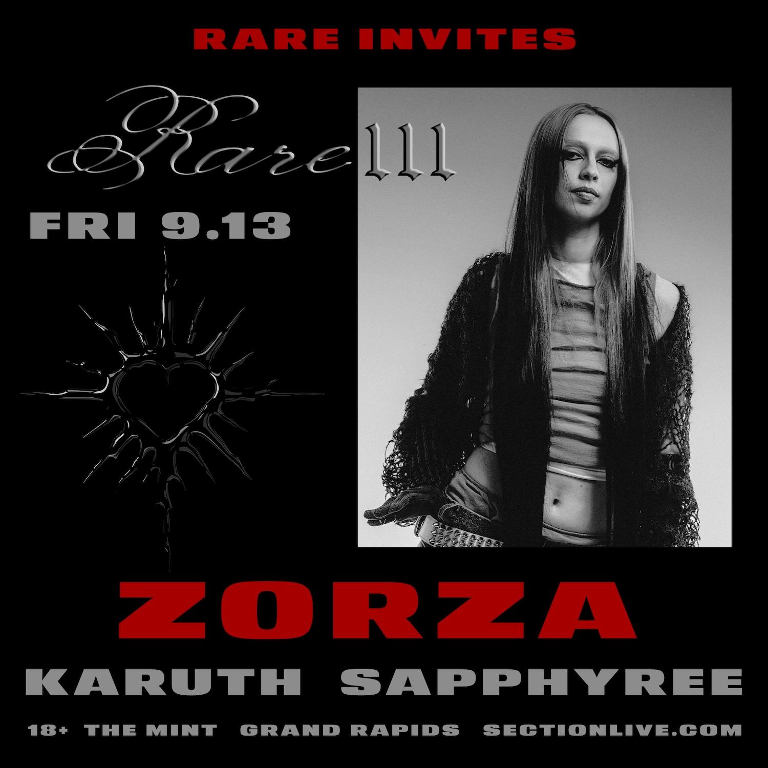 Rare Invites: Zorza