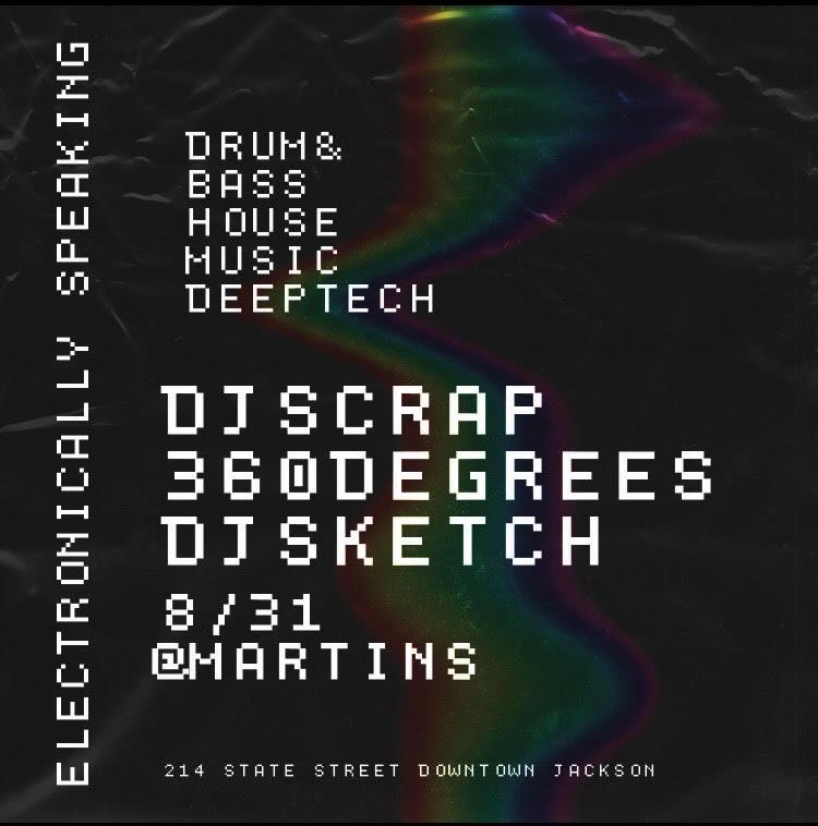 Electronically Speaking Feat Dj Scrap Dirty - 360 Degrees - Dj Sketch