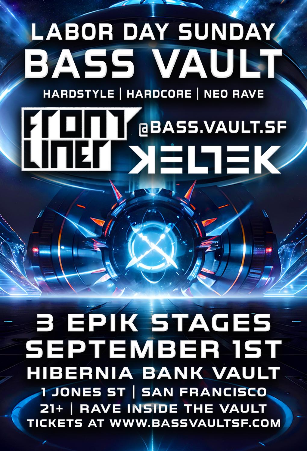 Bass Vault Ft. Frontliner & Keltek