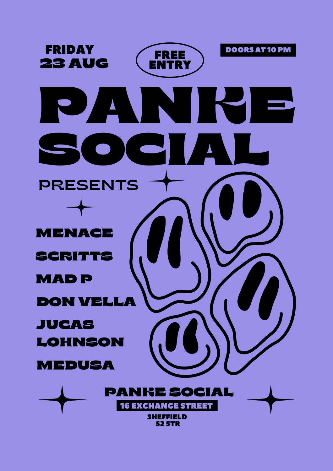 Panke Social Friday: Mad Ps Mad Rave - 2Nd Edition |