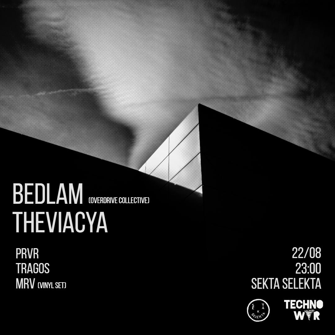 Techno Wir X Overload: Bedlam, Theviacya