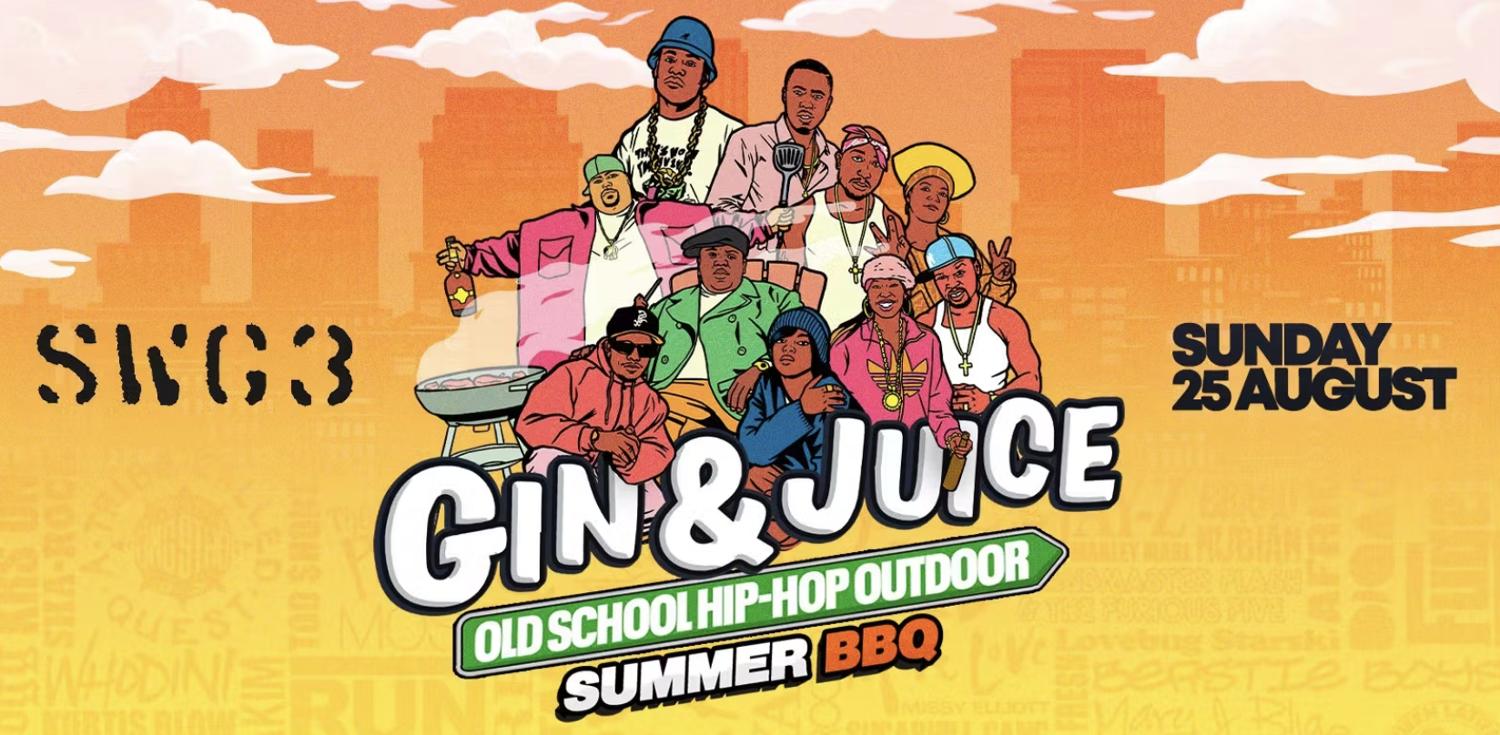 Old School Hip-Hop Outdoor Summer Bbq