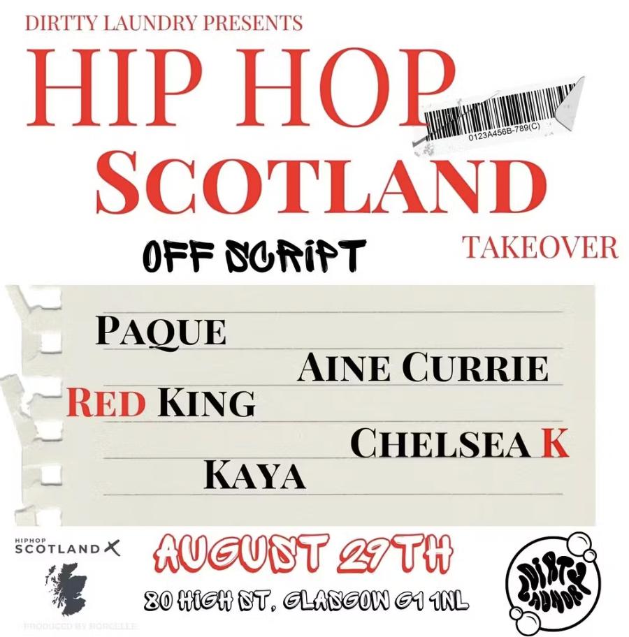 Dirty Laundry Presents: Hip Hop Scotland Takeover