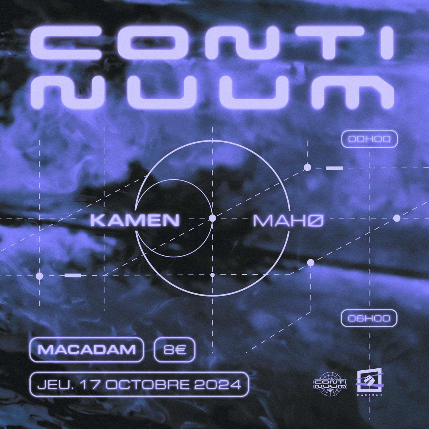 Continuum W/ Kamen, Mahø