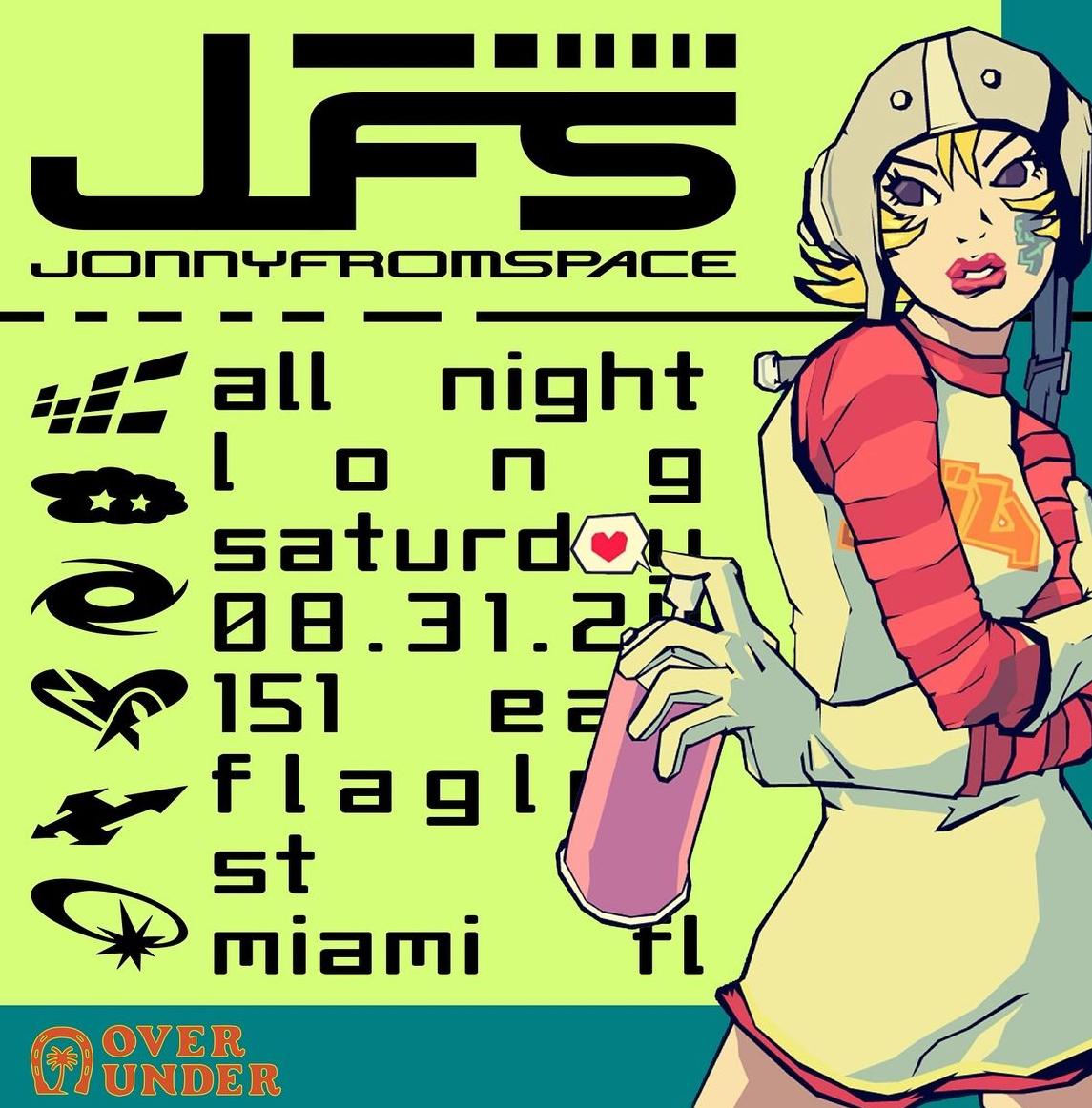 Jonny From Space All Night Long