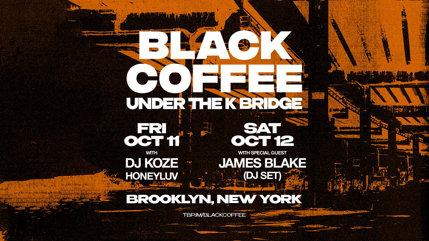 Black Coffee Under The K Bridge