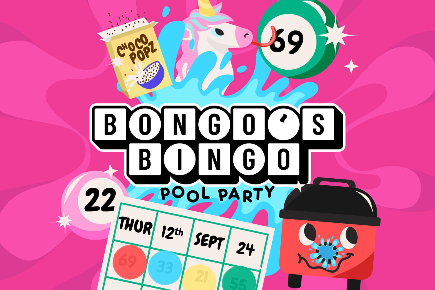 Bongos Bingo Pool Party