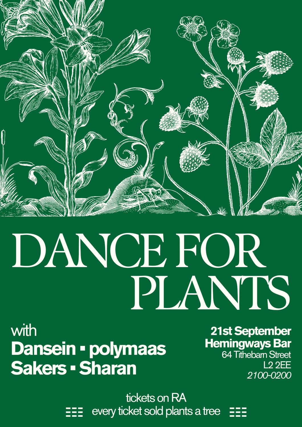 Dance For Plants Returns To Hemingways