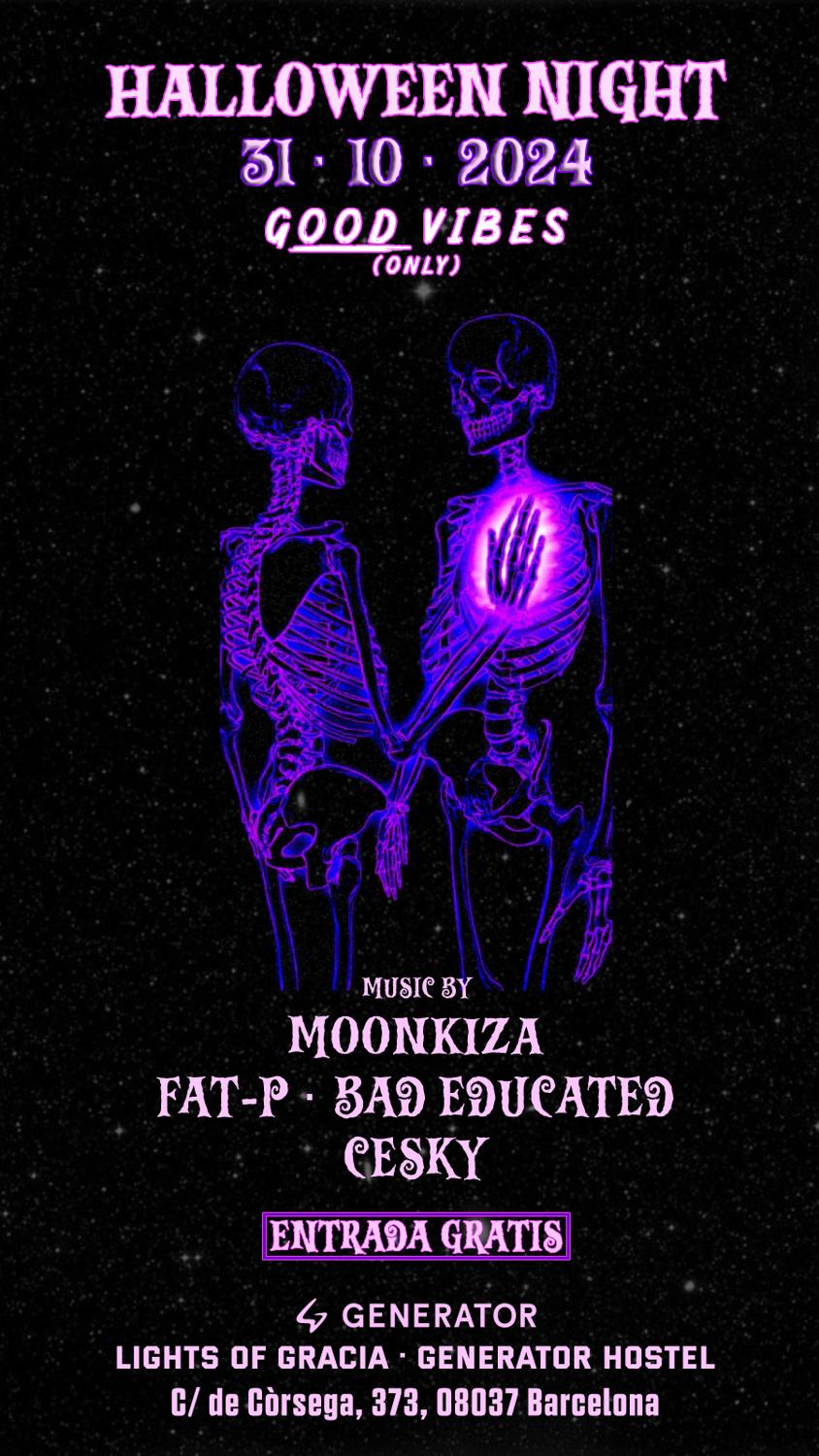 Halloween Night With Moonkiza, Fat-P, Bad Educated, Cesky