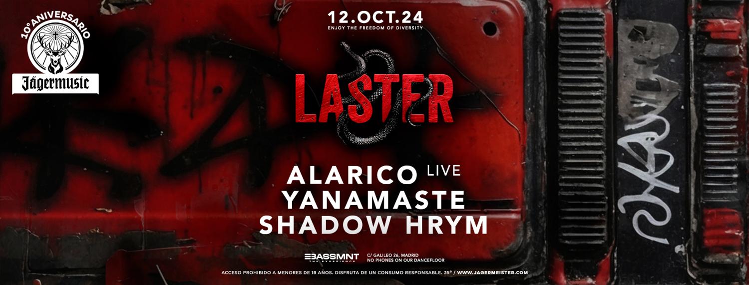 Laster Club Vol. Lxiii - Alarico [Live], Yanamaste & Shadow Hrym