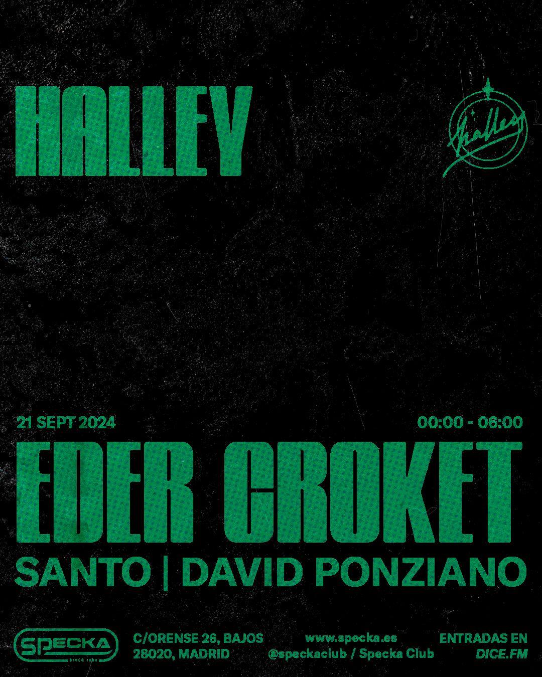 Eder Croket + Santo + Ponziano - Halley