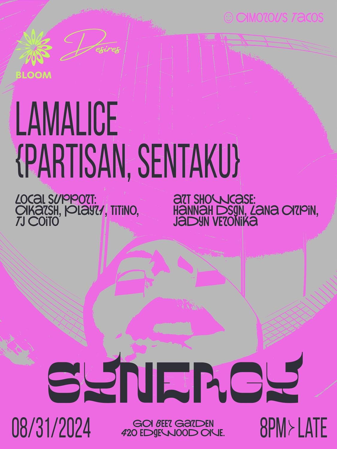 Synergy 008 With Lamalice