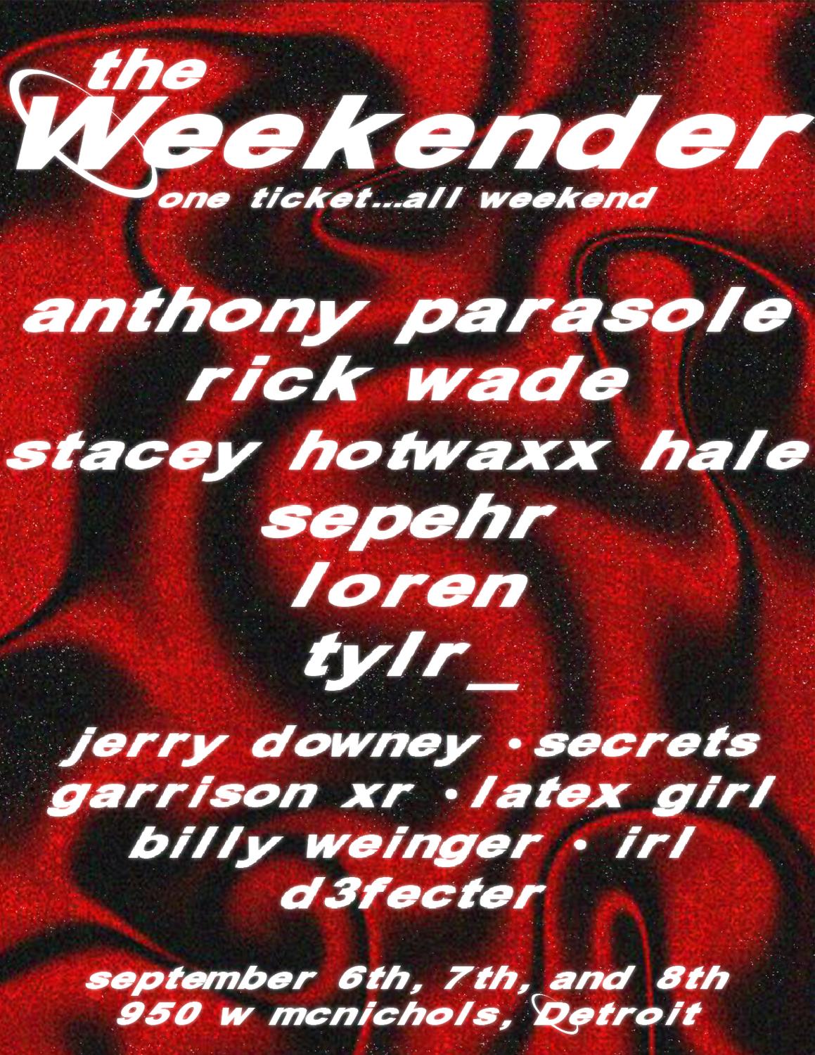 The Weekender (Debut At The Eagle)