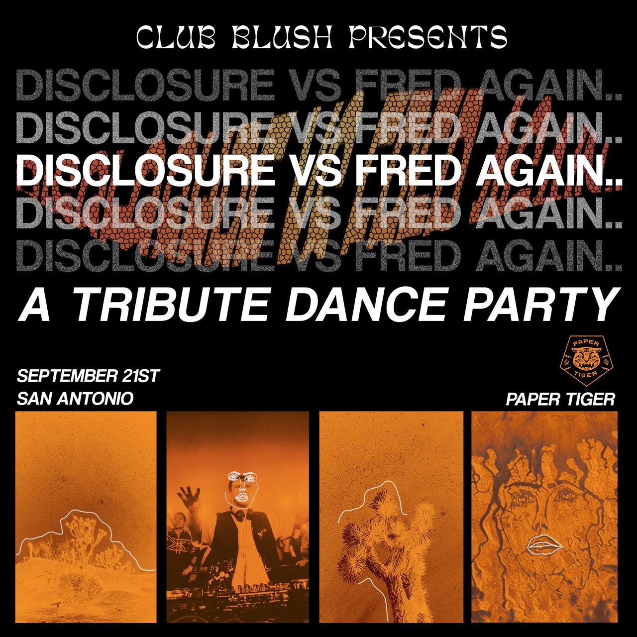 Disclosure Vs. Fred Again - A Tribute Dance Night