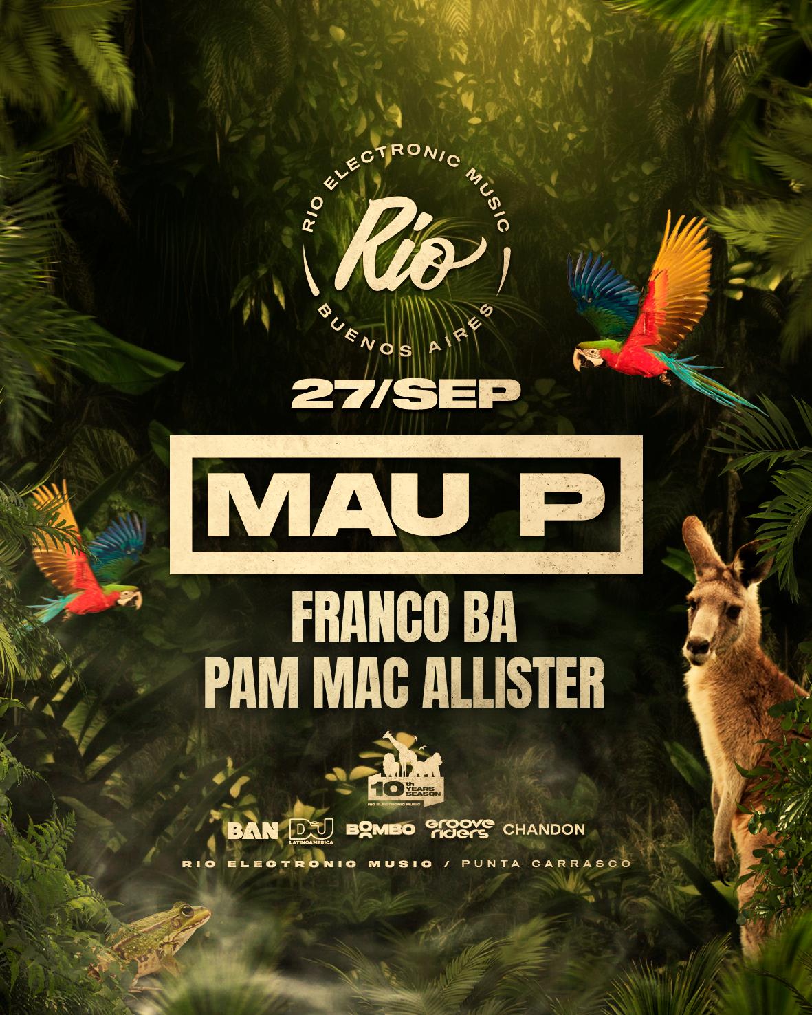 Mau P At Río Electronic Music