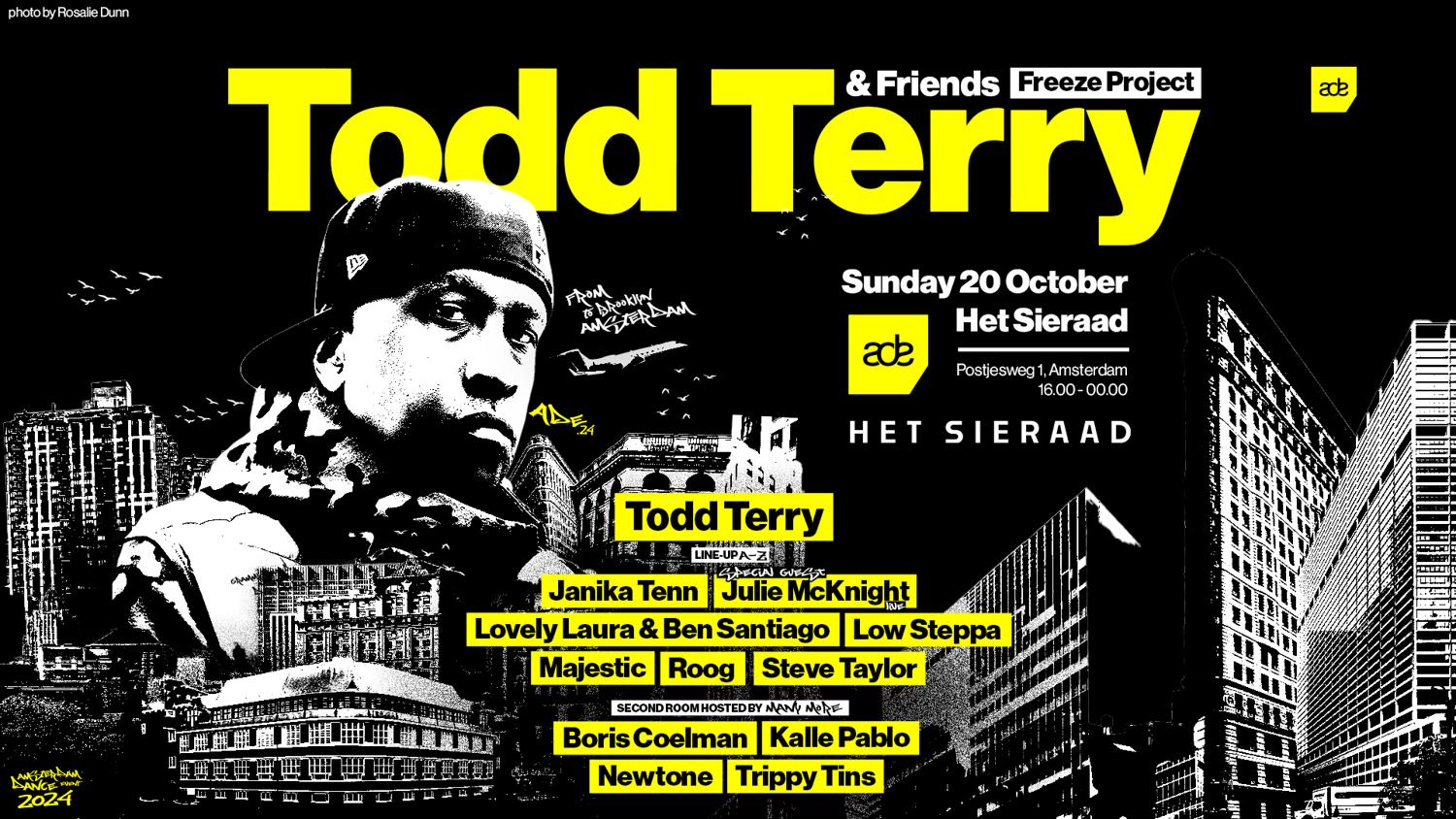 Todd Terry & Friends Freeze Project Ade 2024