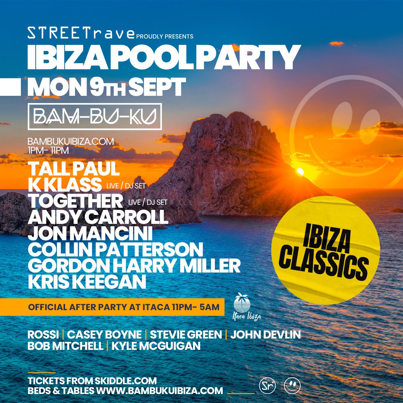 Streetrave Presents...Ibiza Pool Party