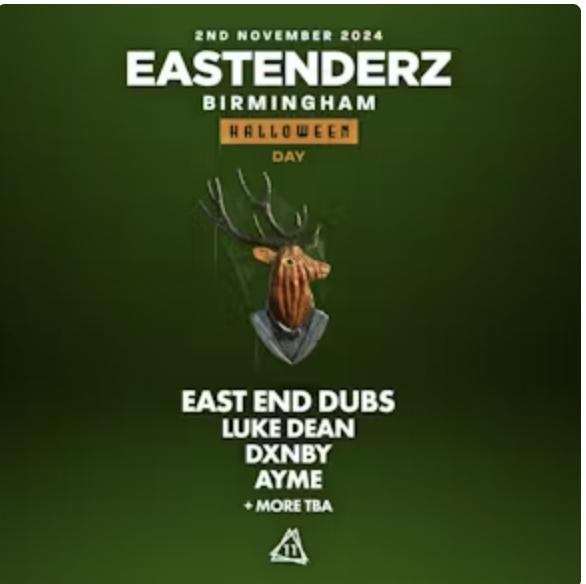 Eastenderz Birmingham Halloween