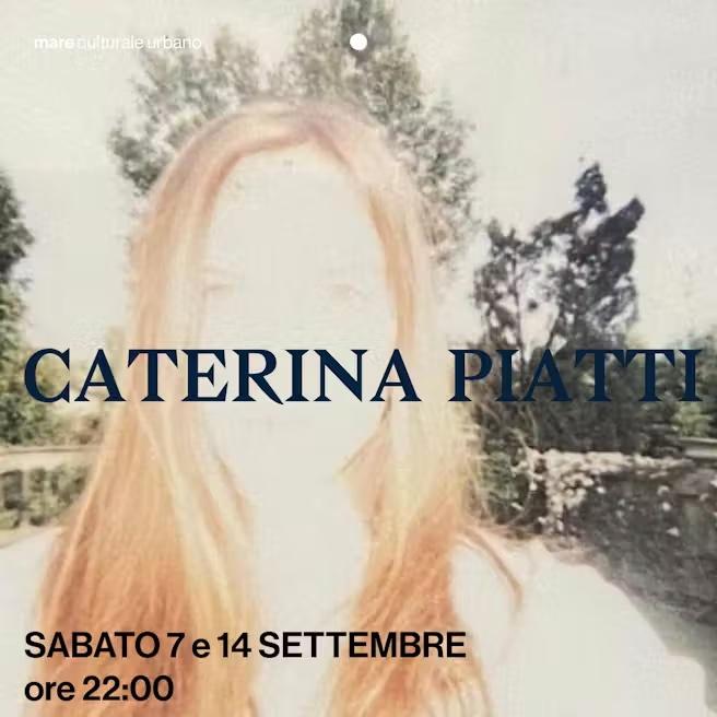 Raster Dj Set - Caterina Piatti