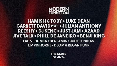 Modern Funktion With Hamish & Toby, Luke Dean, Garrett David (Live), Julian Anthony