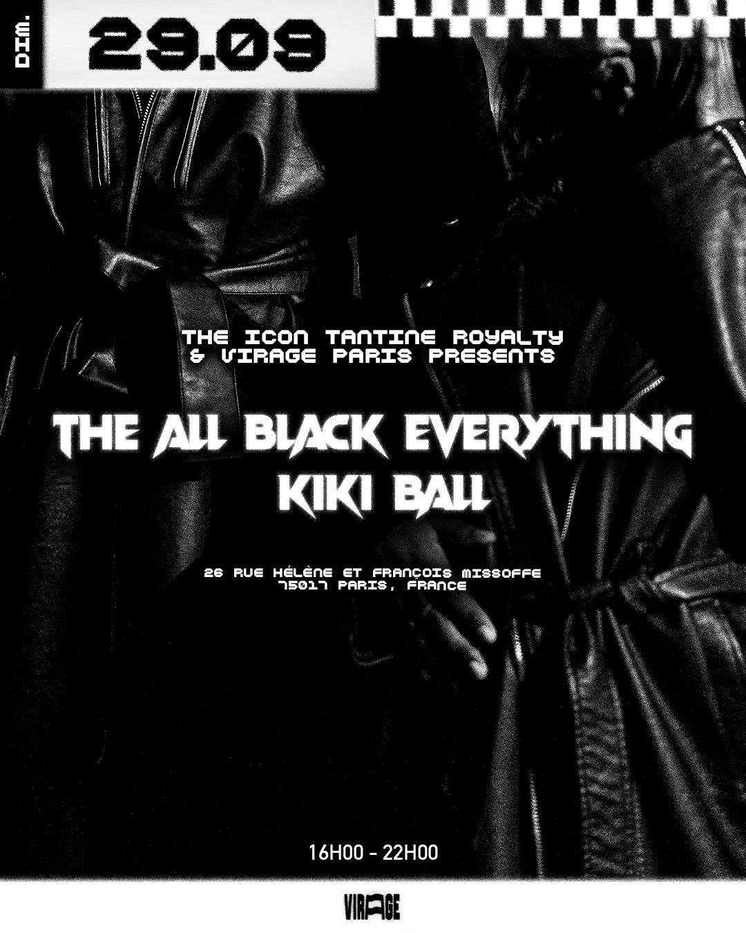 The All Black Everything Kiki Ball #2