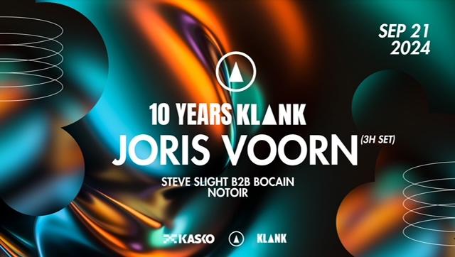 10 Years Klank // Joris Voorn (3H Set)