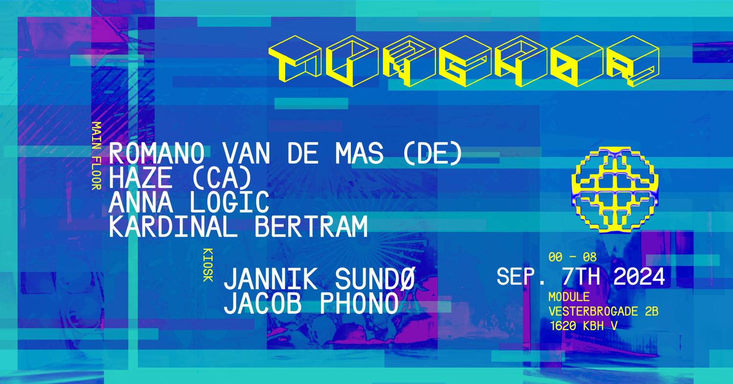 Tunghør X Module: Romano Van De Mas (De) Haze (Ca) Anna Logic, Kardinal Bertram, Jacob Phono