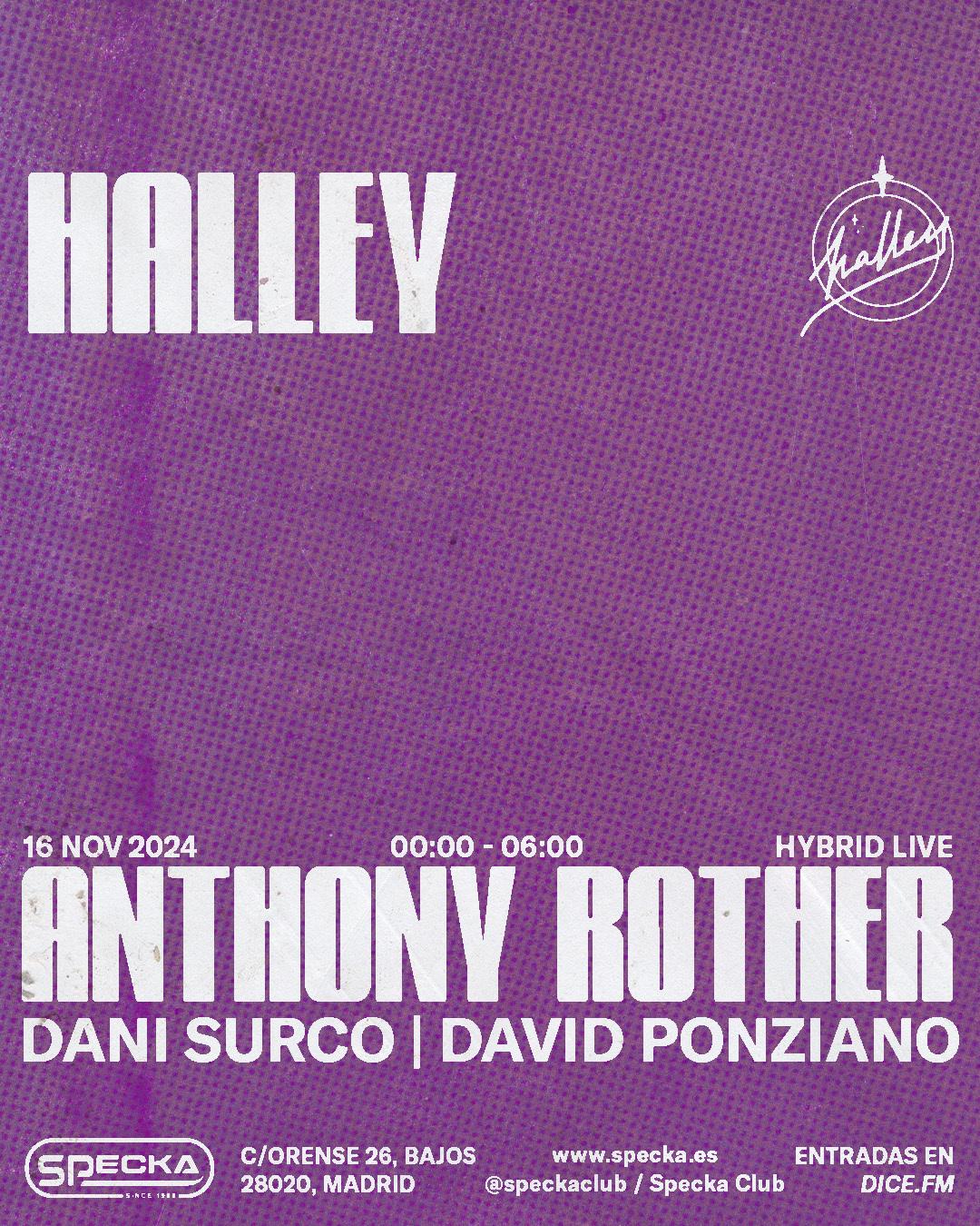 Anthony Rother | Halley