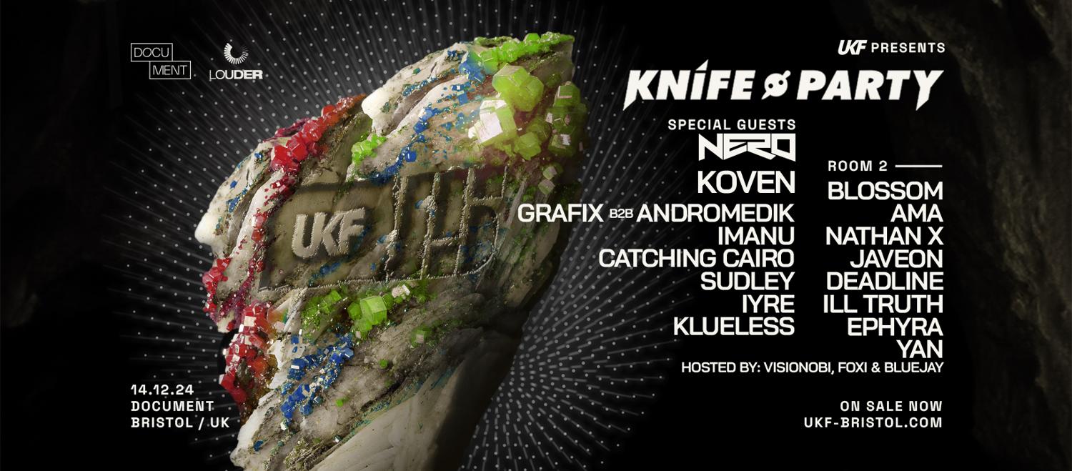 Document Presents: 15 Years Of Ukf W/ Knife Party, Nero, Koven